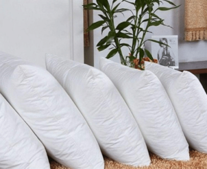 Buy PRINTSWAYS Microfiber Strip Cushion Filler for Sofa and Bed Cushion  Filler, 16 x 16 Inch, White - (Set of 2) Online at Low Prices in India 
