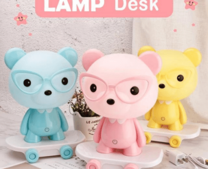 Cartoon Bear Children Bedroom LED Night Light Desk Lamp Kid Gift Decor