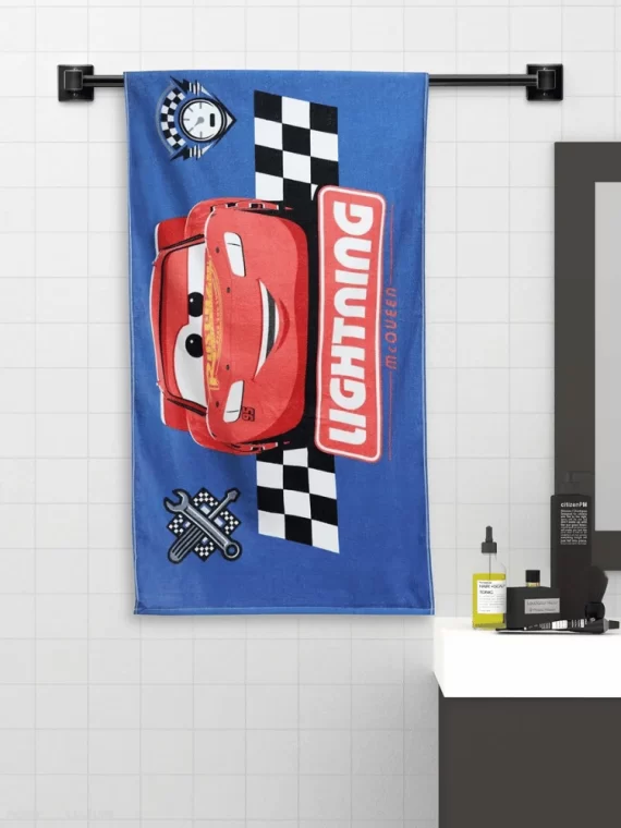 spaces disney car towel for kids by homeculture