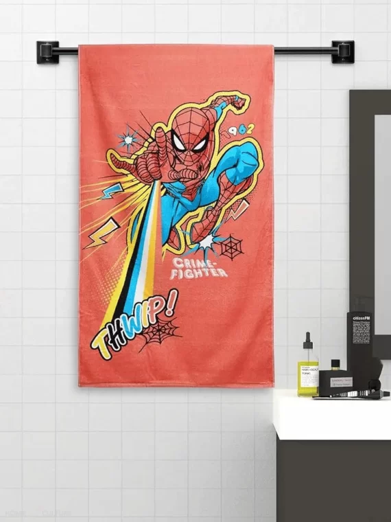 spaces spider man towel